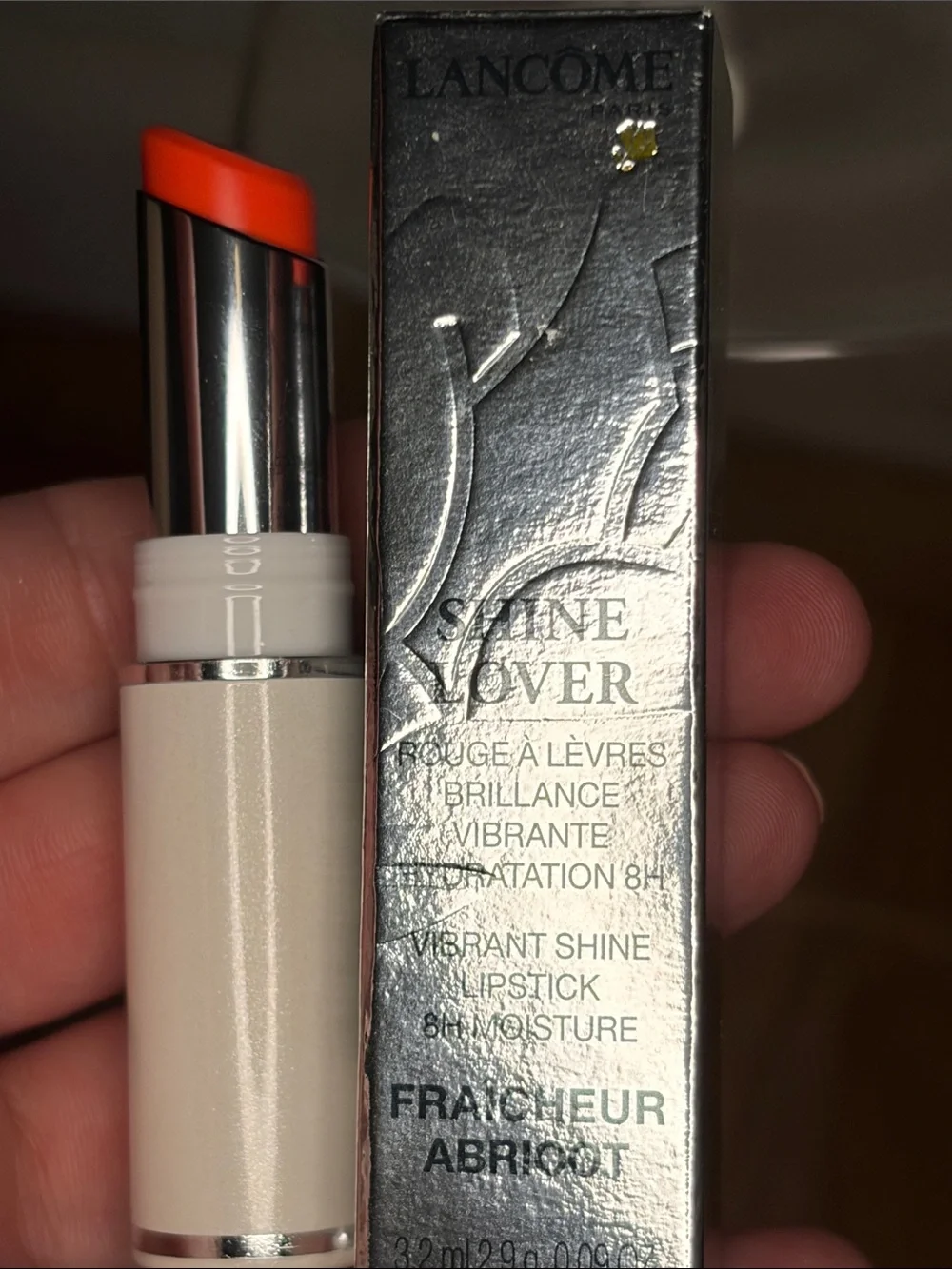 Lancôme Shine Lover Lipstick in Fresh Apricot